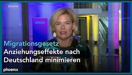 Julia Klöckner (CDU) zum neuen Migrationspaket der Bundesregierung