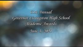 Governor Livingston High School Student Recognition Awards 2021