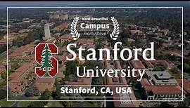 [USA] Stanford University, The Most Beautiful Campus In California l 4K Drone