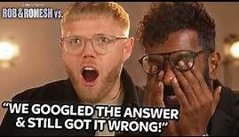Romesh LOSES it over World Cup revelation in Two Truths & a Lie 🤪😂 | Rob & Romesh vs...
