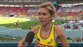 Moscow 2013 - Zoe BUCKMAN AUS - 1500m Women - Heat 2