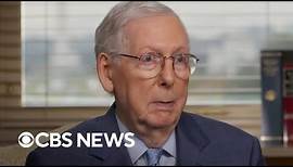 Mitch McConnell addresses health episodes in "Face the Nation" interview