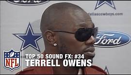 Terrell Owens Defends Tony Romo "That's My Quarterback" (#34) | Top 50 Sound FX | NFL