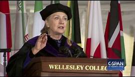 Hillary Clinton commencement address at Wellesley College (C-SPAN)