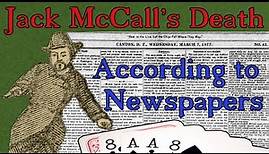 Jack McCall's Death According to Newspapers