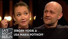 Jürgen Vogel & Lisa Maria Potthoff über S*xszenen & Filmstunts | Late Night Berlin | ProSieben
