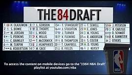 30th Anniversary of the 1984 Draft- NBA's Interactive 1984 Draft Board