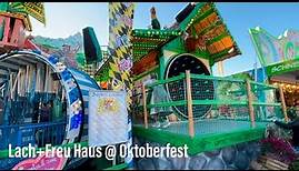 Lach+Freu Haus @ Oktoberfest München 2022 (Offride - Onride Video)
