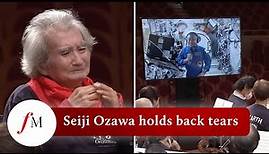 Seiji Ozawa, 87, in tears conducting outer-space Beethoven concert | Classic FM