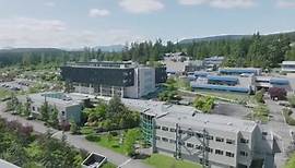 Aerial tour of Vancouver Island University