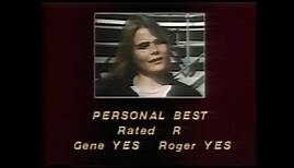 Personal Best (1982) movie review - Sneak Previews with Roger Ebert and Gene Siskel