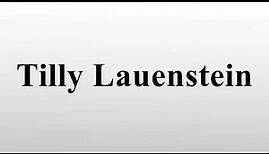 Tilly Lauenstein