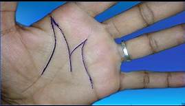 Handlesen leicht gemacht! 🖐🏻 Was bedeutet das "M" auf deiner Handfläche?
