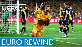 UEFA EURO 2012 highlights: Ukraine 2-1 Sweden