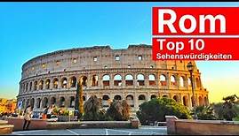 Rom Reiseführer 🌏 | Top 10 Sehenswürdigkeiten | Rome City Tour