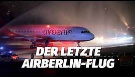 Das war der letzte Flug der airberlin (Air Berlin AB 6210 / #BER4EVR MUC-TXL)