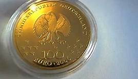 Deutsche Goldeuros 100 Euro Gold 1/2 oz Deutschland