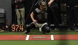 Tread Performance Coach Scott Firth with the top velo of our Pro Day Event at 98.1 mph and some sliders at 90.💪 #Baseball