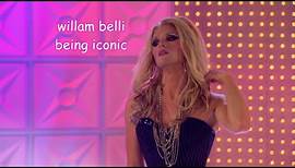 willam belli being iconic for 9 minutes straight