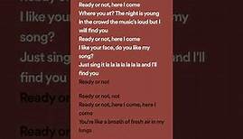 Bridgit Mendler - Ready Or Not (Lyrics)