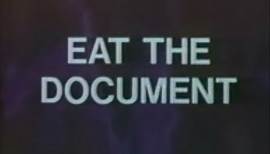 Eat The Document -Bob Dylan