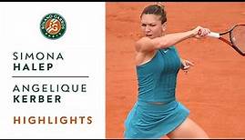 Simona Halep vs Angelique Kerber - Quarter-Final Highlights I Roland-Garros 2018