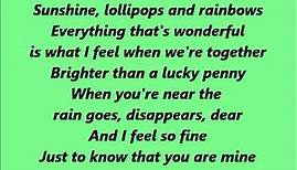 Lesley Gore - Sunshine, Lollipops And Rainbows (Lyrics)