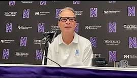 Northwestern postgame: Chris Collins press conference