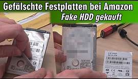 Gefälschte Festplatten bei Amazon 😬 Fake HDD gekauft ▪ 2TB zum günstigen Preis