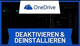 OneDrive deaktivieren und deinstallieren • Tutorial
