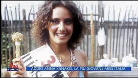 Addio Anna Kanakis, la più giovane Miss Italia - La Vita in diretta - 22/11/2023