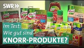 Marktcheck checkt Knorr | Marktcheck SWR