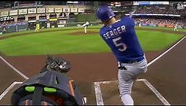 Corey Seager Slow Motion Swing