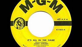 1st RECORDING OF: It’s All In The Game - Tommy Edwards (1951 version)