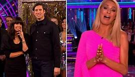 Strictly's Tess Daly gets the giggles after husband Vernon Kay surprises her