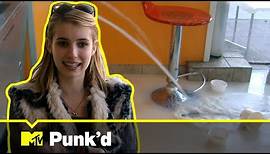 Emma Roberts hat NULL Bock auf dieses Joghurt-Schlamassel | Punk'd | MTV Deutschland
