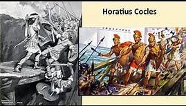 Roman History: Horatius Cocles (In English)