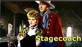 Stagecoach 1939 (1440p) - John Wayne | Claire Trevor | John Ford