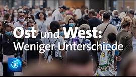 Studie: Unterschiede zwischen Ost- und Westdeutschland werden kleiner