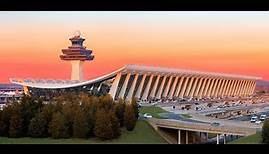 Arriving at Washington D.C., Walking & Exploring Washington Dulles International Airport (IAD)