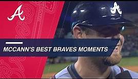 Check out Brian McCann's best moments for the Braves