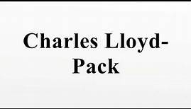Charles Lloyd-Pack