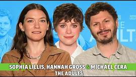 Michael Cera, Sophia Lillis, and Hannah Gross Interview: The Adults