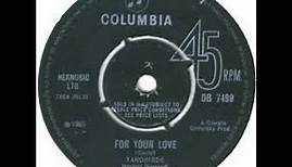 The Yardbirds For Your Love Lyrics