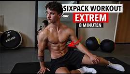 8 Minuten Sixpack Workout für Zuhause - EXTREM EFFEKTIV!
