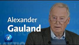 Interview mit Alexander Gauland (AfD) | letzte Sitzung im Bundestag