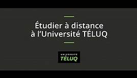 Étudier à distance à l'Université TÉLUQ