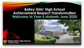 Batley Girls' High School Transition 2020
