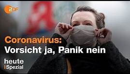 Coronavirus in Deutschland - Wie groß ist die Gefahr? | ZDF spezial vom 28.02.2020