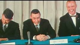 Press Conference Introducing 7 Mercury Astronauts 1959 Part 1/3